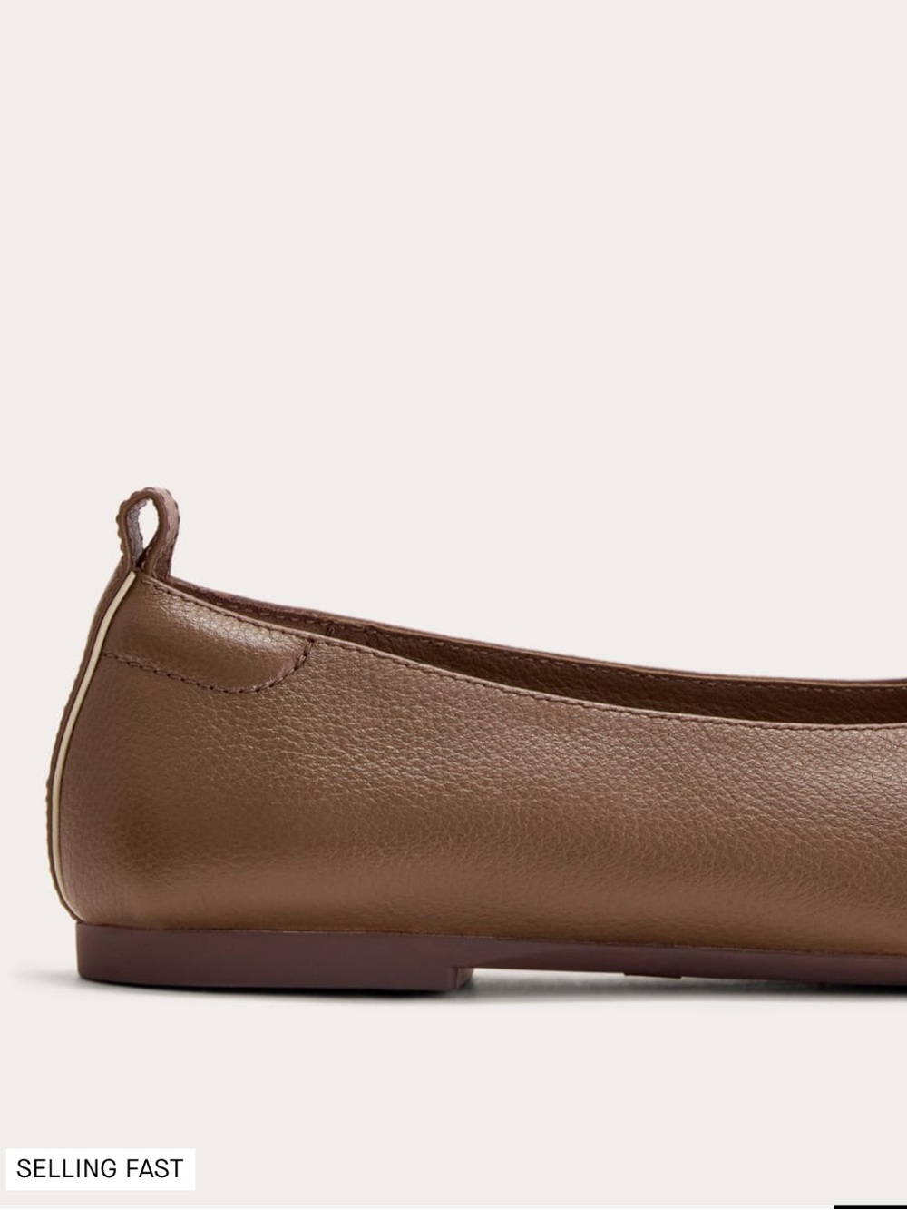 Everlane Brown Leather Ballet Flats - Picture 5 of 10